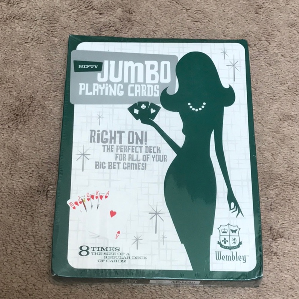 NIFTY JUMBO PLAYING CARDS